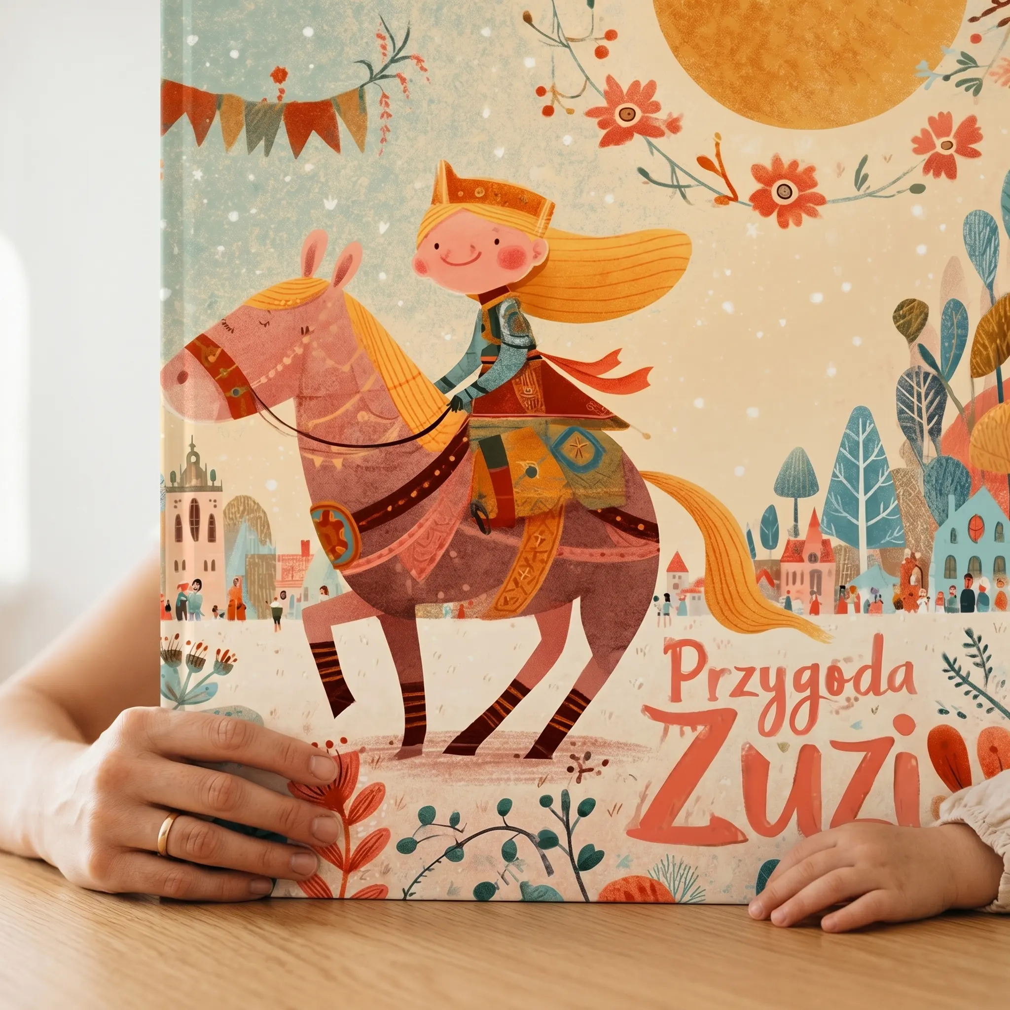 Spersonalizowana książeczka Moja Przygoda w rękach dziecka